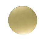 Glastrophäe 162-4 Schild & Emblem (B-Ware) - 20 cm / Blau Spiegelglas