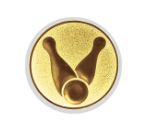 Glas Pokal 3526 Schild & Emblem - Transparent / 15 cm