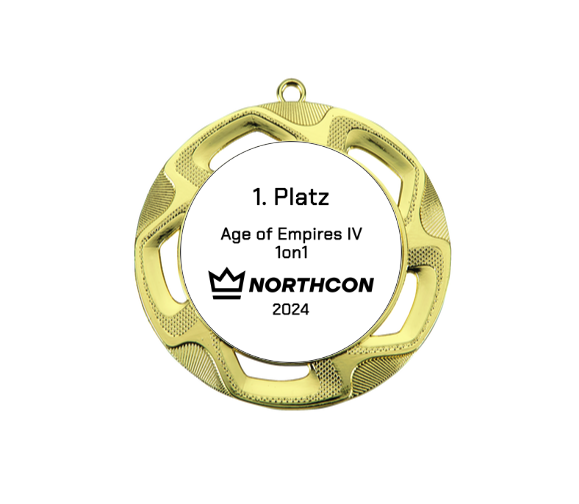 Medaille ME.054 Ø 70 mm - Gold / 70 mm
