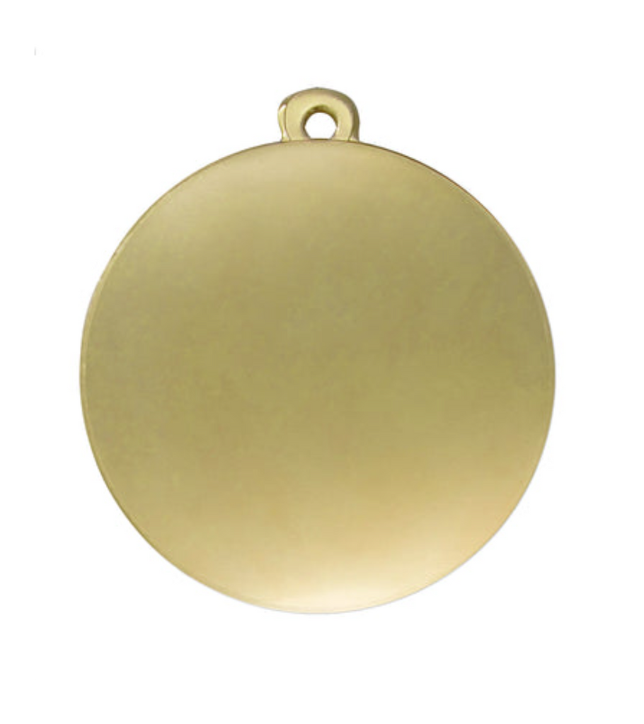 Medaille Fußball D112A Ø 50mm - Gold / 50 mm