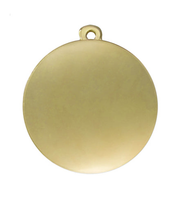 Medaille Fußball D112A Ø 50mm - Gold / 50 mm