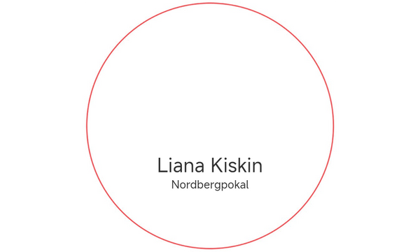 Glasmedaille 67315 Ø 70 mm - Blau / 70 mm