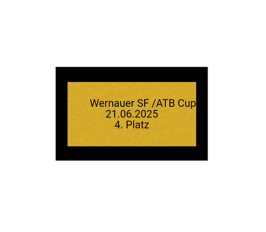 Fußball Pokal 85-3 teilweise begrenzt! - Silber Gold / 28 cm