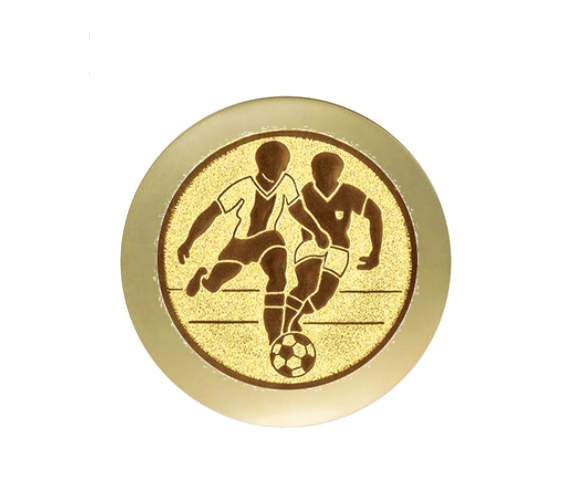 Fußball Pokal WR1012 SM - Silber / Gold / 12.5 cm