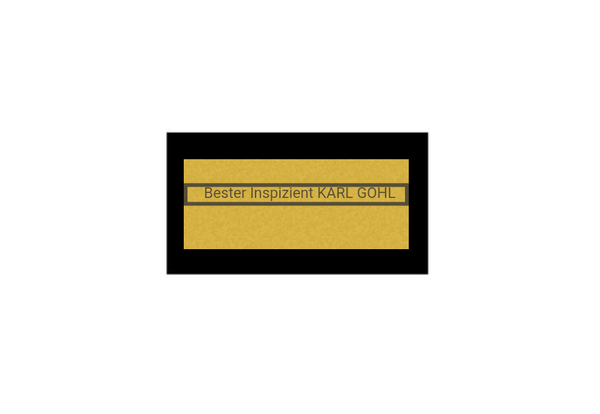 Hollywood Classic Award in Gold - Gold / 16 cm