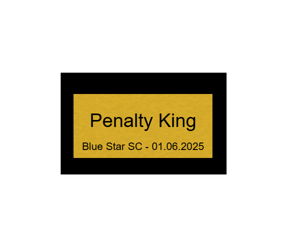 Fußball Pokal 85-3 teilweise begrenzt! - Silber Gold / 36 cm