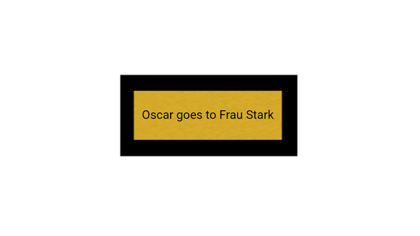 Hollywood Classic Award in Gold - Gold / 24 cm