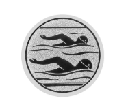 Glastrophäe 136-4 Schild & Emblem - 20 cm / Blau