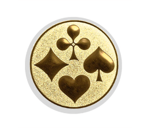 Glastrophäe 136-2 Schild & Emblem - Bunt / 20 cm