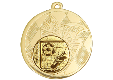 Karnevals Medaille D121 - 50 mm / Gold