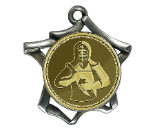 Medaille F3C Ø 75 mm - Silber / 75 mm