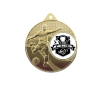 Medaille Fußball 396 Ø 50 mm - Gold / 50 mm
