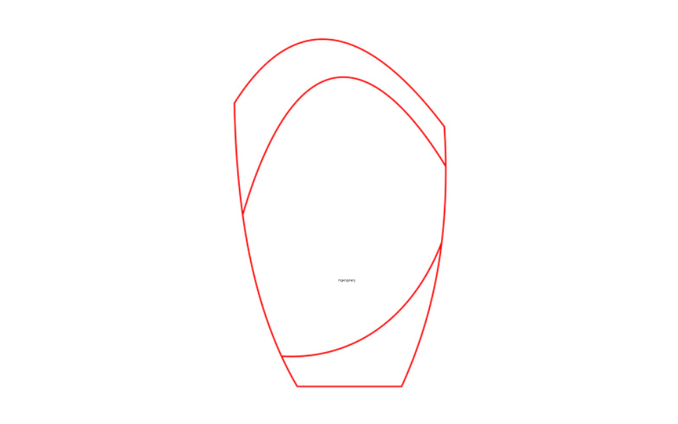 Glaspokal W55 rot - Rot/Transparent / 16.5 cm