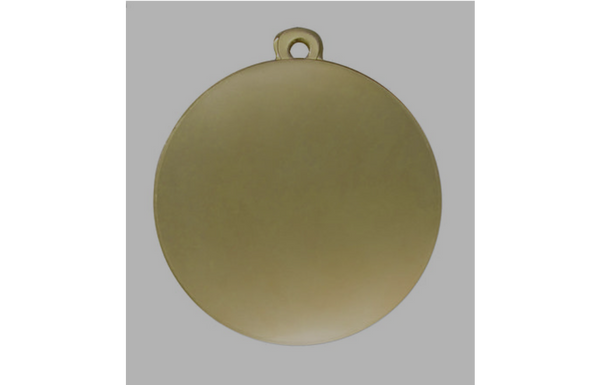Medaille Fußball D112A Ø 50mm - Gold / 50 mm
