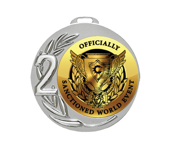 Medaille 080C Ø 70 mm - Silber / 70 mm