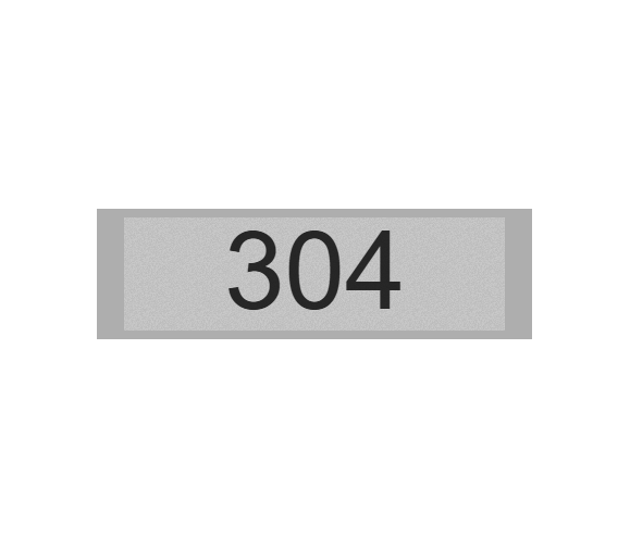 Gravurschild Silber selbstklebend - Silber / 50 x 15 mm