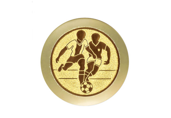 Pokal Fußball ST.116 - B-Ware! - Gold/Schwarz / 17 cm