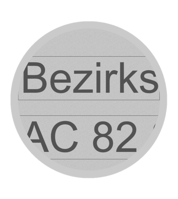 Gravurronde Silber selbstklebend - Silber / 50 mm