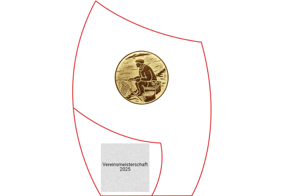 Glas Pokal Blau 8808-L - Transparent Blau / 16.5 cm / Laser-Gravur