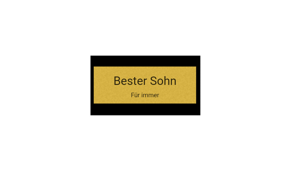 Hollywood Classic Award in Gold - Gold / 18 cm