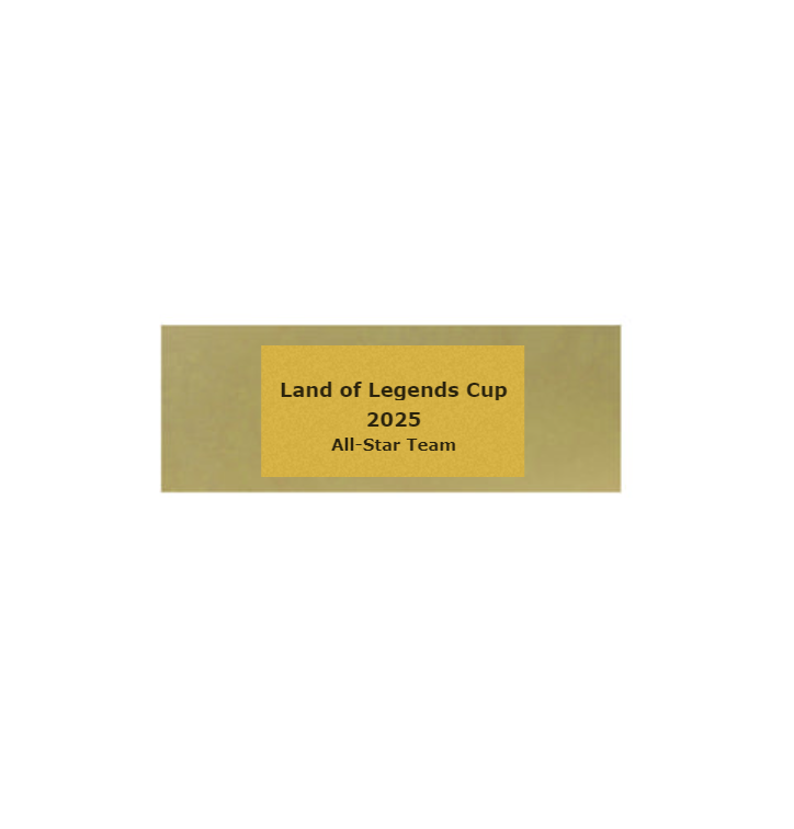 Pokal Fußball 31310 - 13 cm / Gold Silber