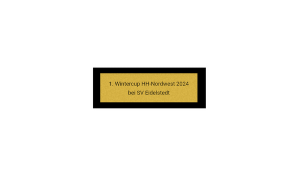 Fußballfigur A450 - Silber Schwarz / 10.5 cm