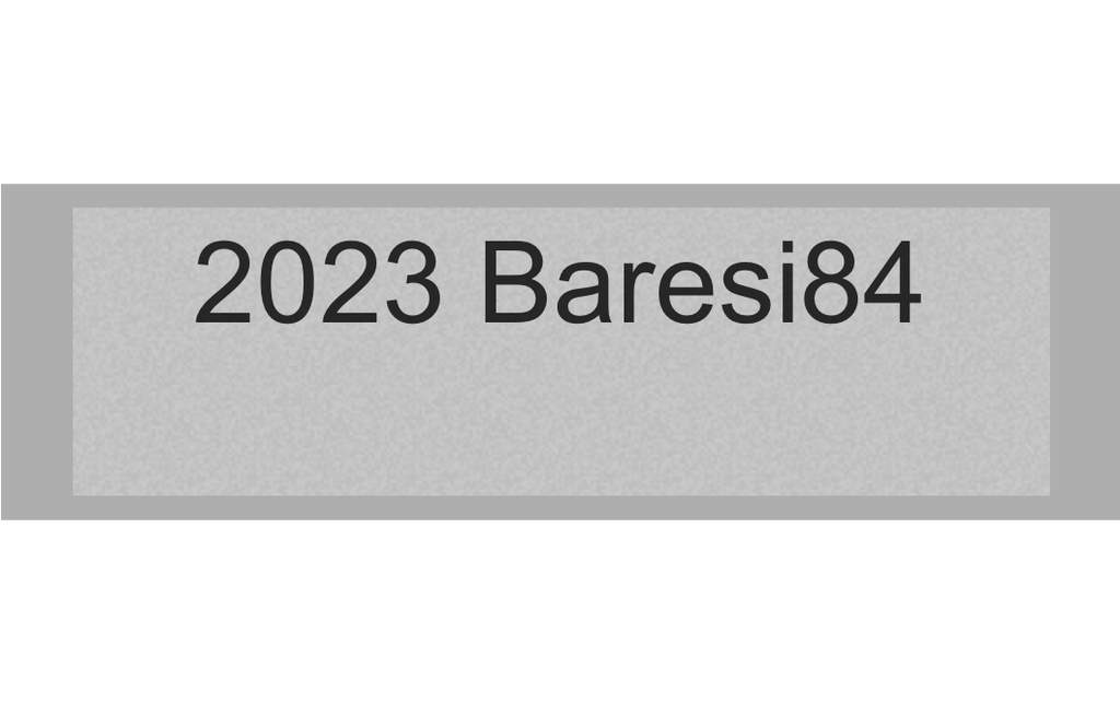 Gravurschild Silber selbstklebend - Silber / 50 x 15 mm