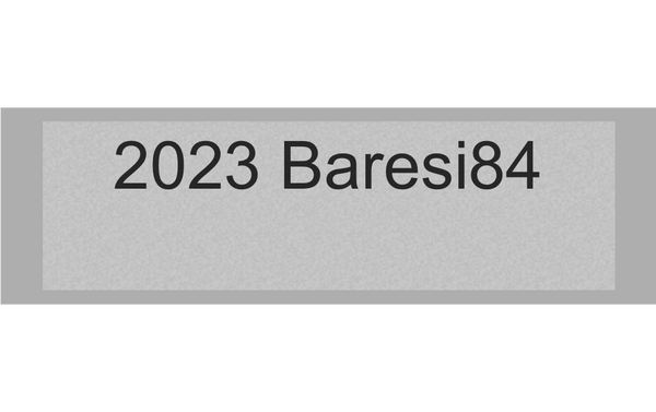 Gravurschild Silber selbstklebend - Silber / 50 x 15 mm