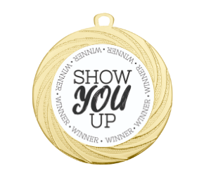 Medaille DI7001 Ø 70mm - Gold / 70 mm