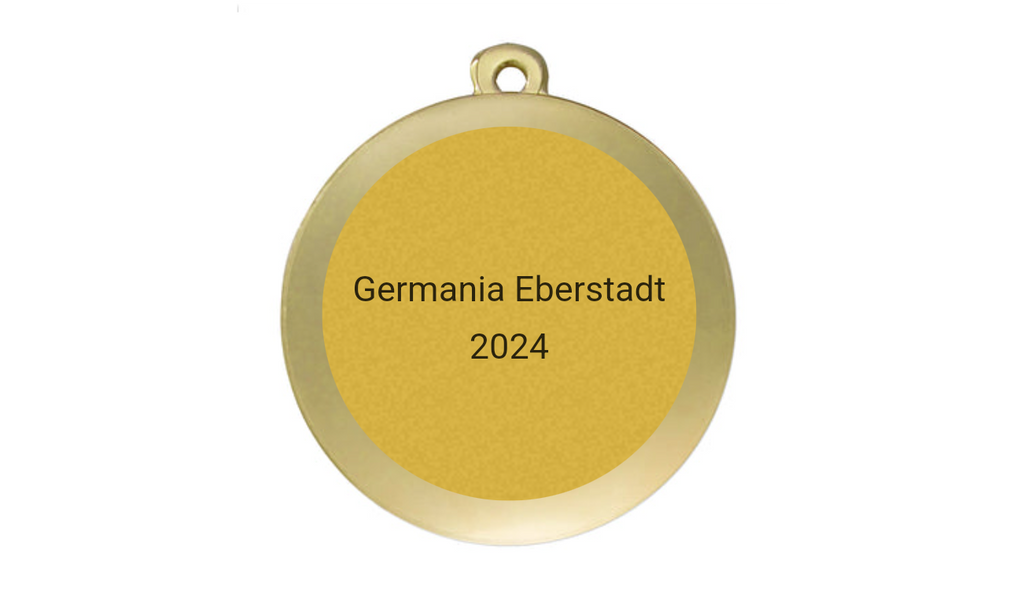 Medaille Fußball BS.ME75 50 mm - Gold / 50 mm