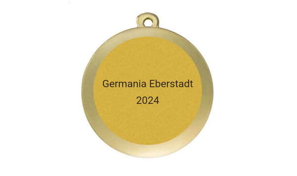 Medaille Fußball BS.ME75 50 mm - Gold / 50 mm