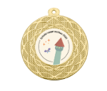 Medaille BS.ME84 Ø 50mm - Gold / 50 mm