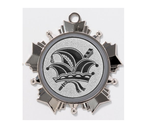 Zamak-Medaille 9229 Ø 70mm - Silber / 70 mm