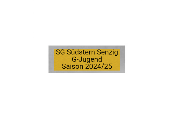 Fußballer Pokal FG267 - Silber/Gold/Grün / 10cm / SM