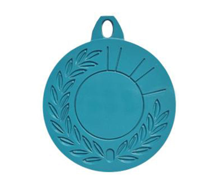 Farbmedaille Ø 50 mm - Türkis / 50 mm