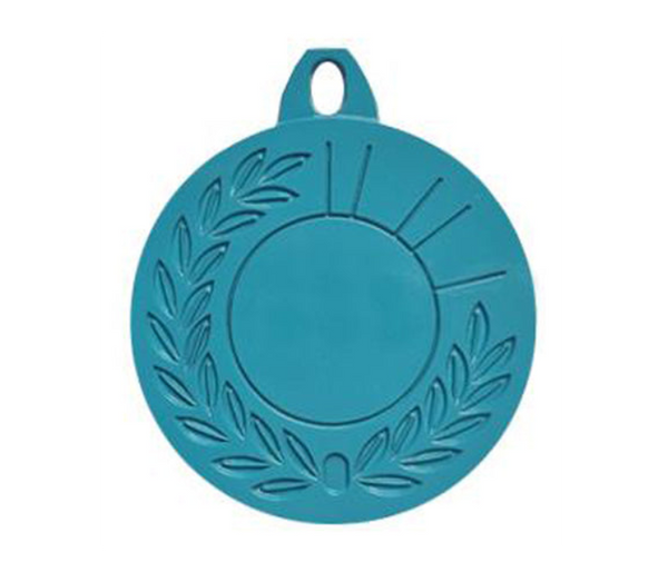 Farbmedaille Ø 50 mm - Türkis / 50 mm