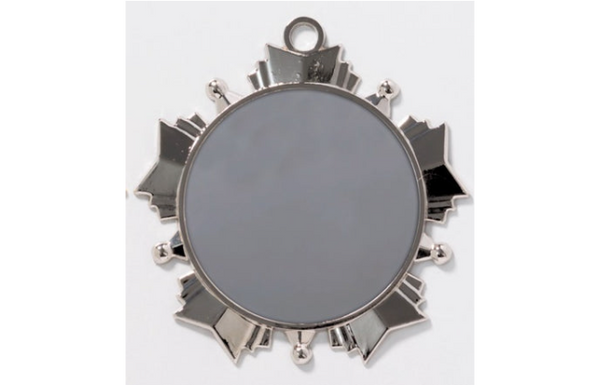 Zamak-Medaille 9229 Ø 70mm - Silber / 70 mm