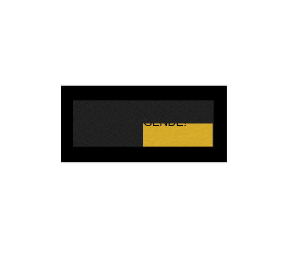 Hollywood Classic Award in Gold - Gold / 24 cm