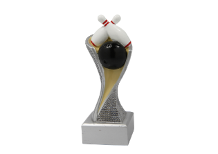 Bowling Pokal FG4061 - Mehrfarbig / 14.5 cm