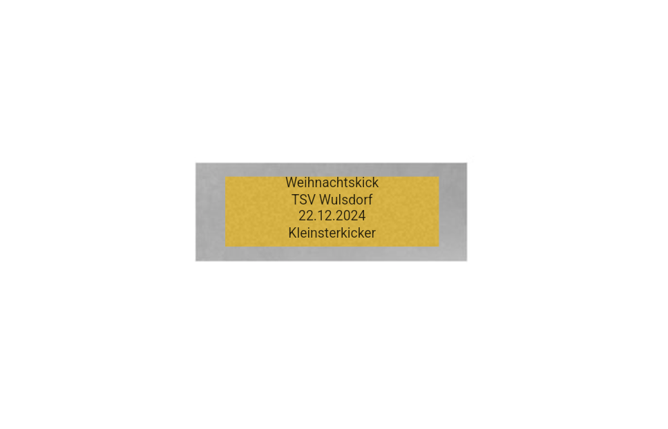 Kinder Fußball Pokal FG 751 - Silber Bunt / 12 x 8.5 cm