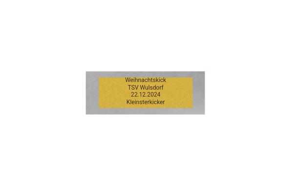 Kinder Fußball Pokal FG 751 - Silber Bunt / 12 x 8.5 cm