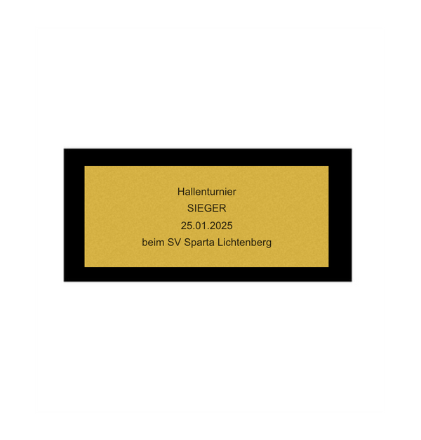 Fußball Pokal 7243/SOC2 - 33.5 cm / Gold Bunt