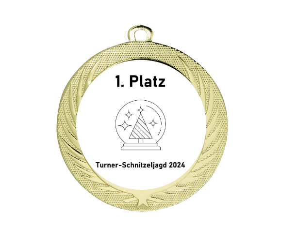 Medaille BS.ME76 Ø 70 mm - Gold / 70 mm