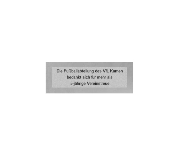 Fussball Trophäe FG156 - Grau Gold / 13,5 cm