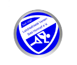 Mini Pokal Banner - 16 cm / Blau Silber