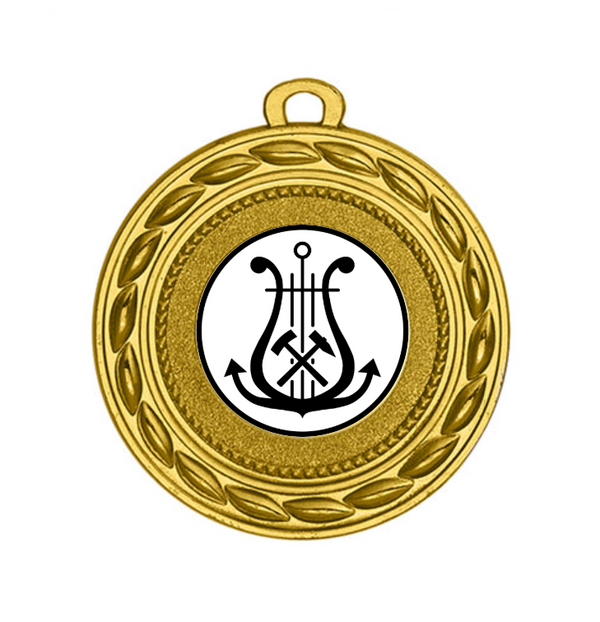 Medaille 9182 Ø 50mm - Gold / 50mm