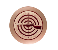 Glas Pokal 8808 blau Schild & Emblem - Transparent Blau / 16.5 cm