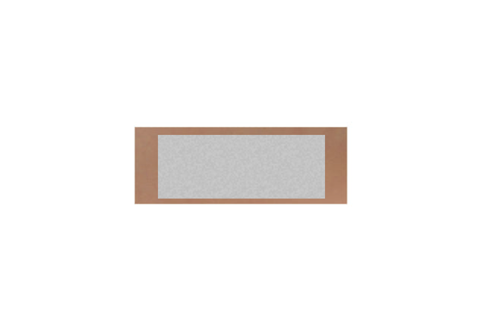 Glas Pokal Angler FG010 - 15 cm / Transparent Schwarz