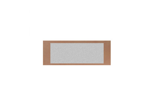 Glas Pokal Angler FG010 - 15 cm / Transparent Schwarz