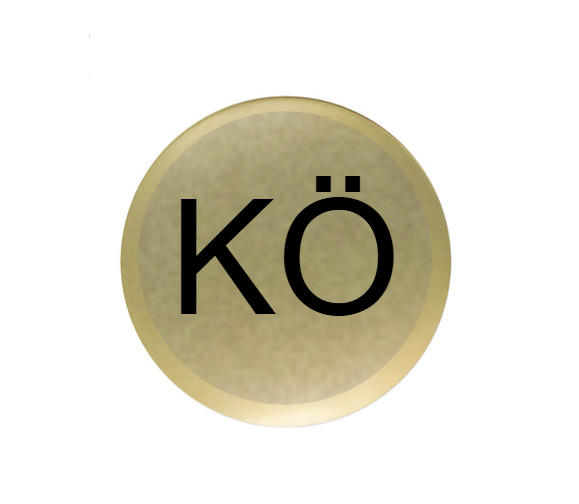 Kegel Pin König - Gold / 36 * 9 mm